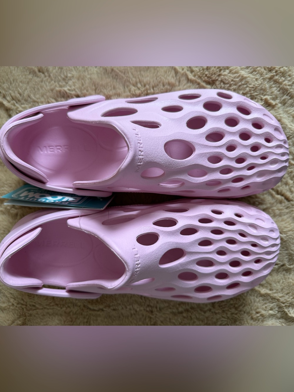 Merrell Hydro Moc Pink Marshmallow Water Shoes - 8/38 - Picture 2 of 7